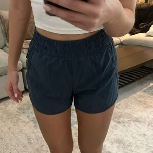 CRZ YOGA Navy Running Shorts